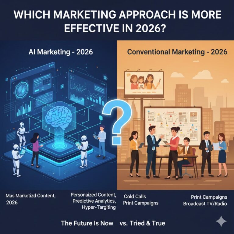 Marketing Approach Is More Effective in 2026, AI or Conventional