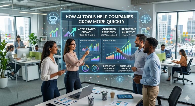 How AI Tools Help Companies Grow More Quickly