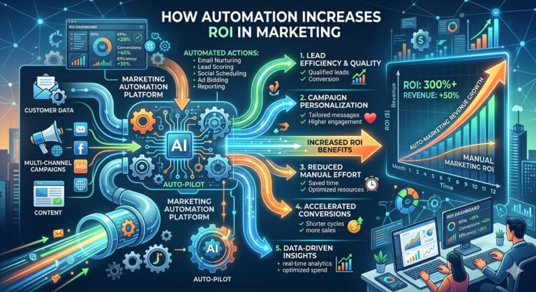 How Automation Increases ROI in Marketing