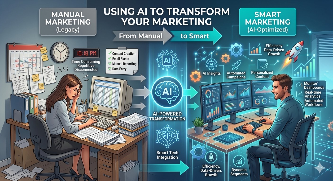 Using AI to Transform Your Marketing from Manual to Smart