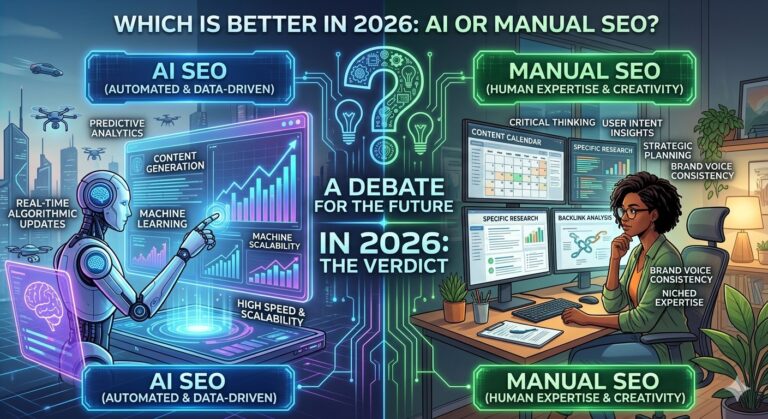 Which Is Better in 2026: AI or Manual SEO?