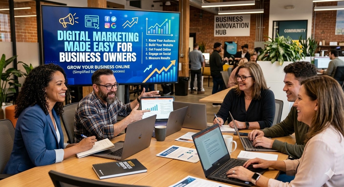 Digital Marketing Made Easy for Business Owners