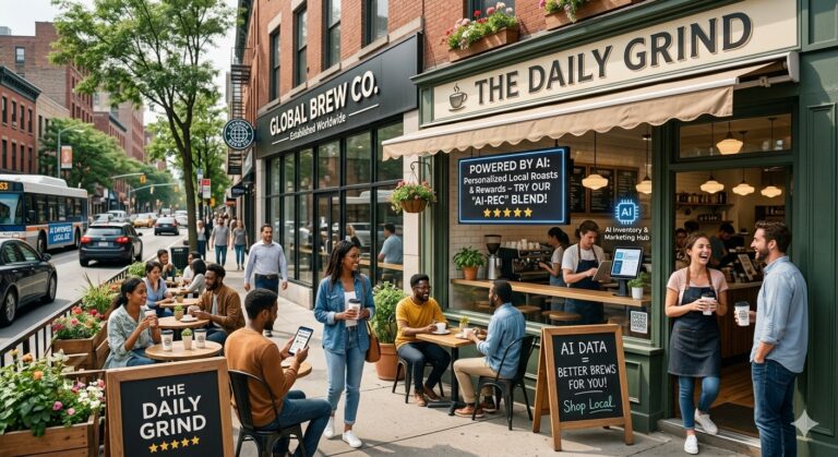 How AI Helps Small Businesses Take on Big Brands