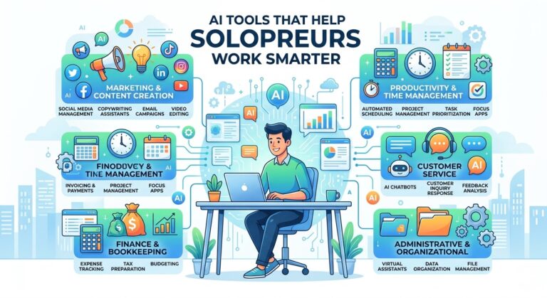 AI Tools That Help Solopreneurs Work Smarter