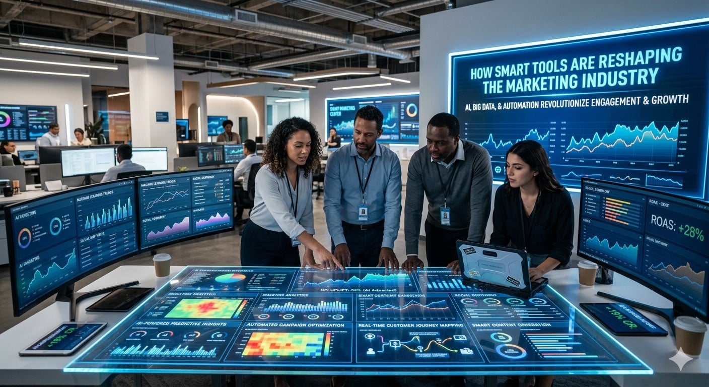 How Smart Tools Are Reshaping the Marketing Industry