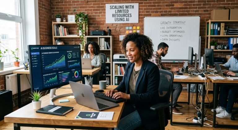 Scaling Your Business with Limited Resources Using AI