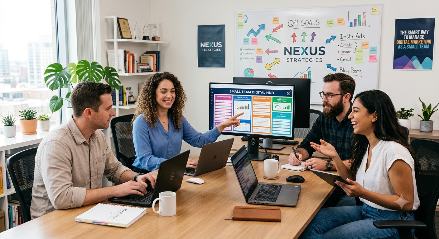 The Smart Way to Manage Digital Marketing as a Small Team