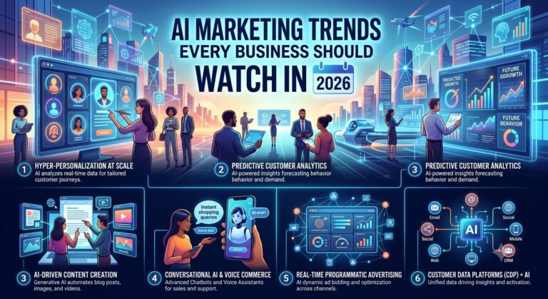AI Marketing Trends Every Business Should Watch in 2026