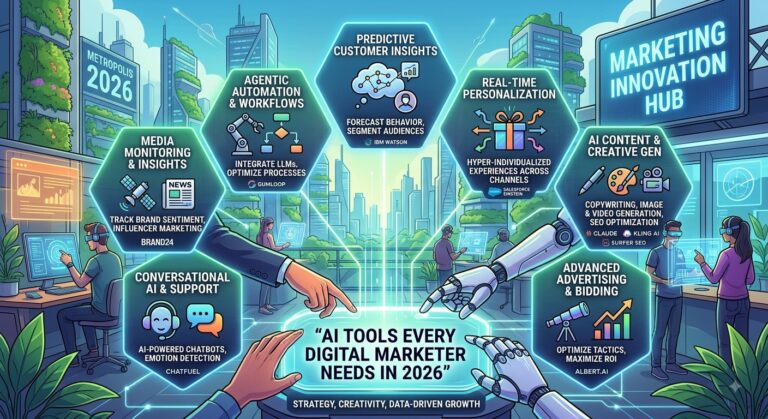 AI Tools Every Digital Marketer Needs in 2026