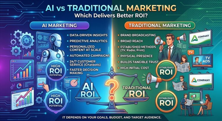 AI vs Traditional Marketing: Which Delivers Better ROI?