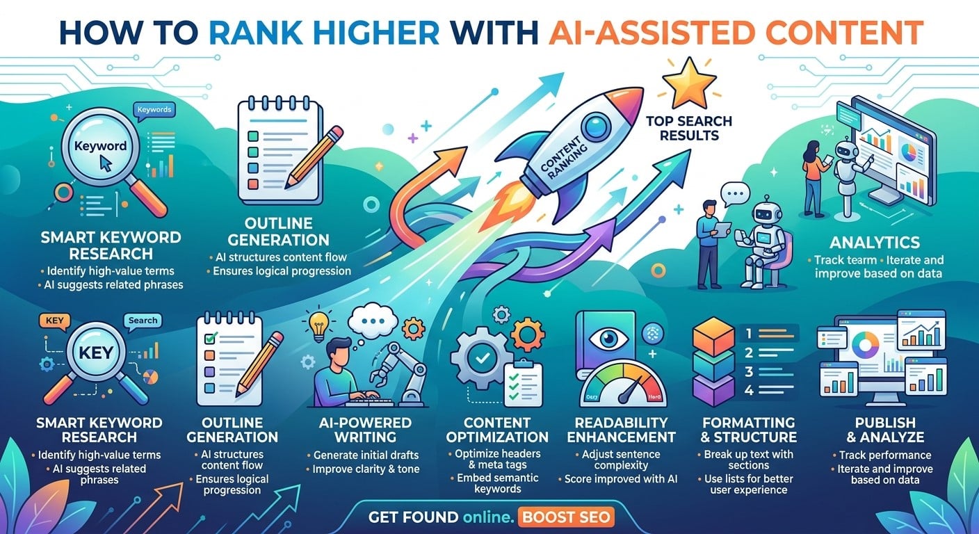 How to Rank Higher with AI-Assisted Content