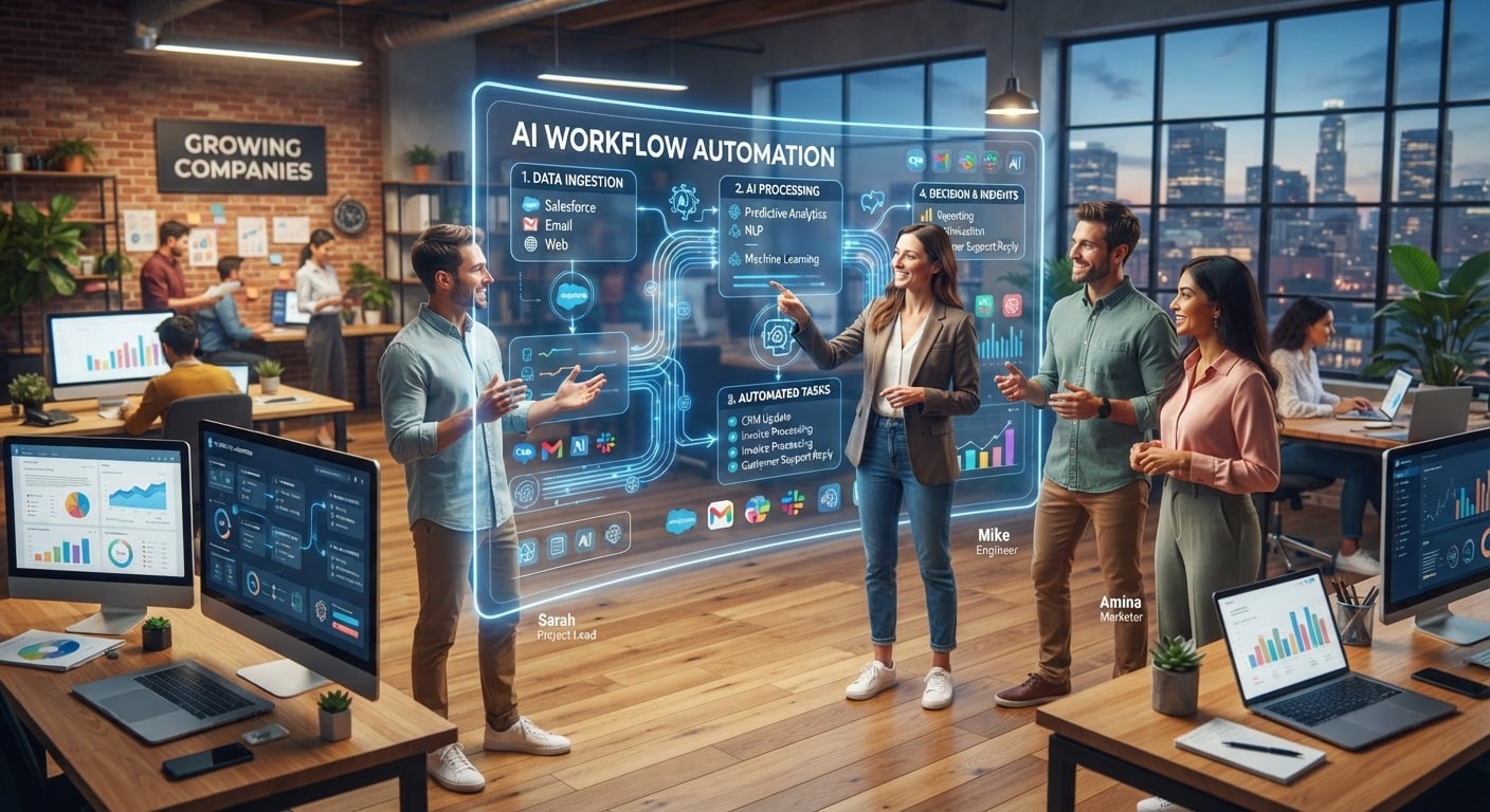 AI Workflow Automation for Growing Companies