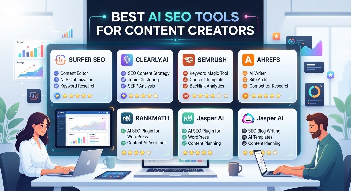 Best AI SEO Tools for Content Creators in 2026