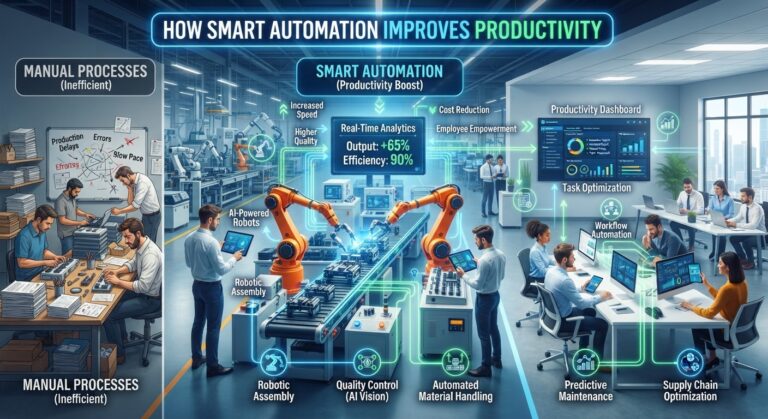 How Smart Automation Improves Productivity