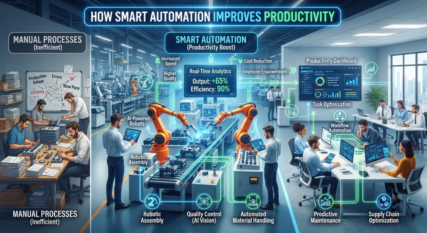 How Smart Automation Improves Productivity