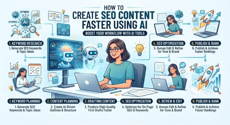 How to Create SEO Content Faster Using AI